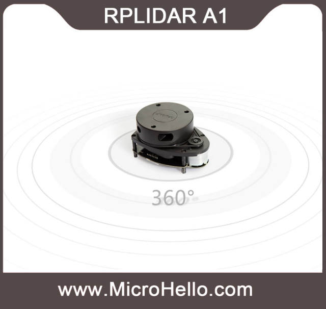 RPLIDAR A1 M8-R6 - 360 Degree Laser Scanner Development Kit