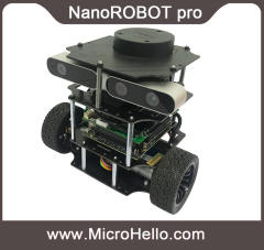 NanoRobot Pro ROS robot vision intelligent car Vslam Jetson Nano navigation robot ROS