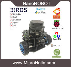 NanoRobot ROS robot vision intelligent car raspberry pi car slam navigation robot ROS