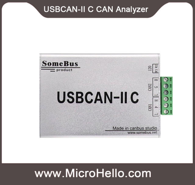 USBCAN-II C CAN Analyzer Industrial CAN-bus communication interface card CAN-Bus