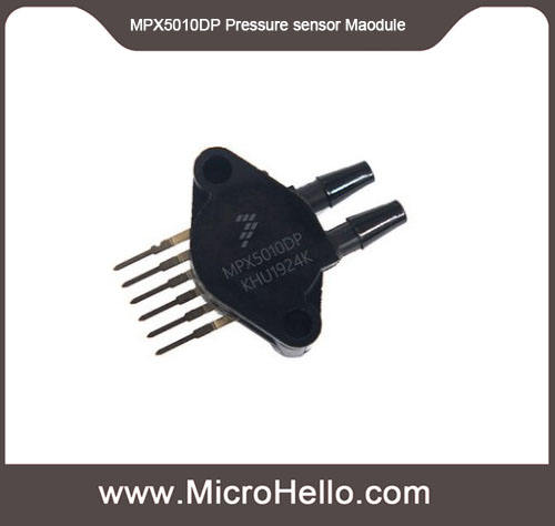 MPX5010DP Pressure sensor Maodule 0 to 10 kPa (0 to 1.45 psi) 0.2 to 4.7 V OUTPUT