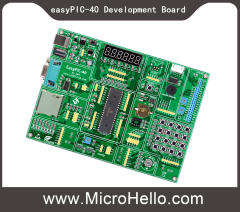 easyPIC-40 PIC development board for 8bit DIP40 PICs PIC16(L)F PIC18(L)F Series