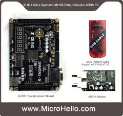 XL001 Xilinx FPGA development Board 【AD9767 DA KIT】 Spartan-6 XC6SLX9
