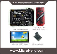 XL001 Xilinx FPGA development Board 【AD9767 DA KIT】 Spartan-6 XC6SLX9