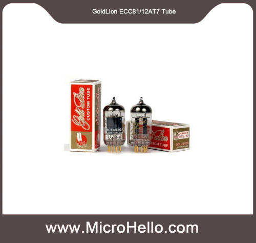 Russia Genalex GoldLion ECC81 Electronic Vacuum Tube replaces B739 12AT7 vacuum tubes