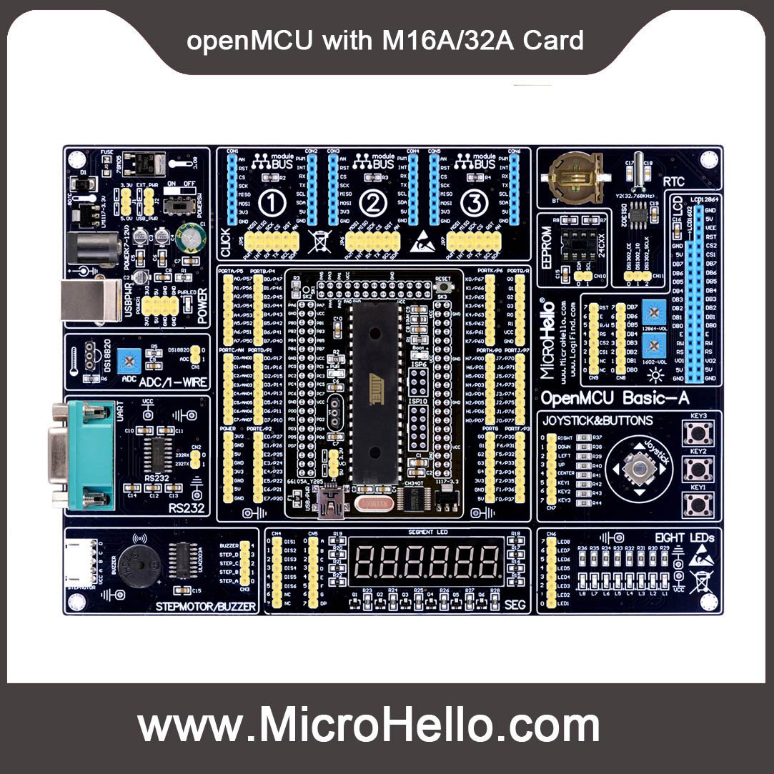 easyMC9S12 Basic development board for NXP Freescale's MC9S12