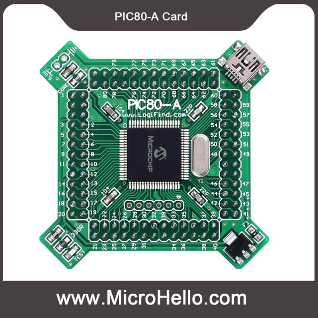 MCU Card for easyPIC Pro PIC Development Board (PIC80-A) dsPIC PIC24 PIC32