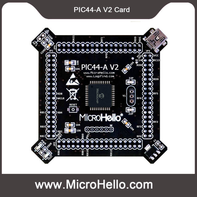 PIC44-A V2 MCU Card for openPIC Pro PIC Development Board dsPIC30