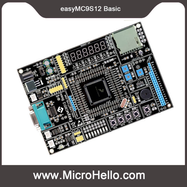 easyMC9S12 Basic development board for NXP Freescale’s MC9S12 series microcontrollers