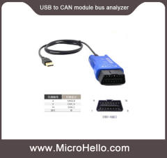 Portable USB to CAN module bus analyzer USB CAN card New energy vehicle CAN debugging