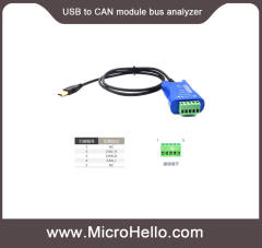 Portable USB to CAN module bus analyzer USB CAN card New energy vehicle CAN debugging