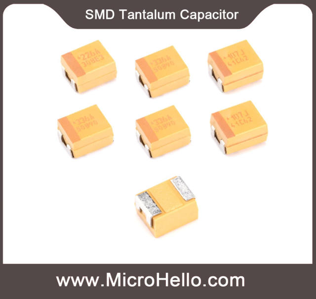 10pcs SMD Tantalum Capacitor
