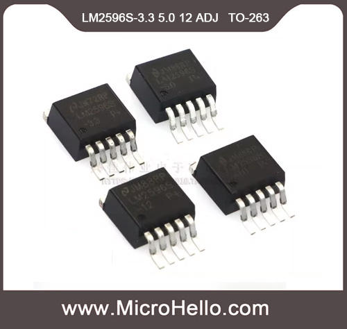 10pcs LM2596SX LM2596S-3.3 LM2596S-5.0 LM2596S-12 LM2596S-ADJ TO-263 ...