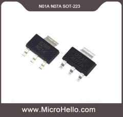 10pcs LM317EMP LM317AEMP N01A N07A Voltage Regulators SOT-223