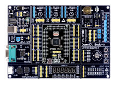 OpenMCU Basic-A Development Board for AVR PIC C8051F Freescale 51 ST STM32 STM8 MSP430 XMEGA via using MCU card