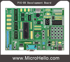 PIC-EK PIC development board for 8bit DIP40/28/20/18/14/8 PIC microcontrollers