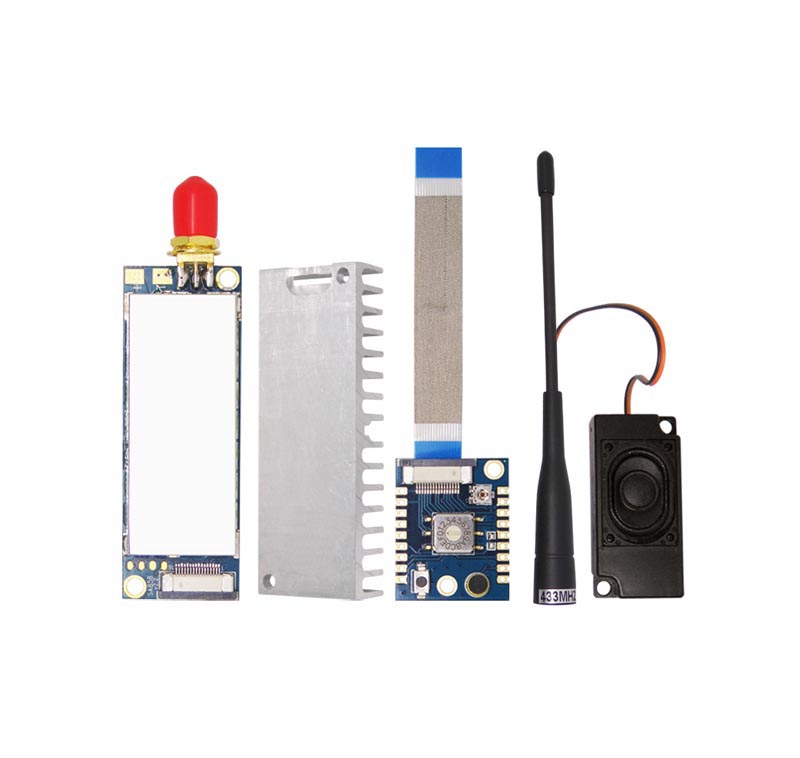 SA858 kit 4W Walkie Talkie Module UHF VHF Band High Power Long Range ...