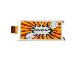 GDEY029F51H 2.9 inch E Ink display E-paper screen 4-color black white yellow red JD79667 384x168