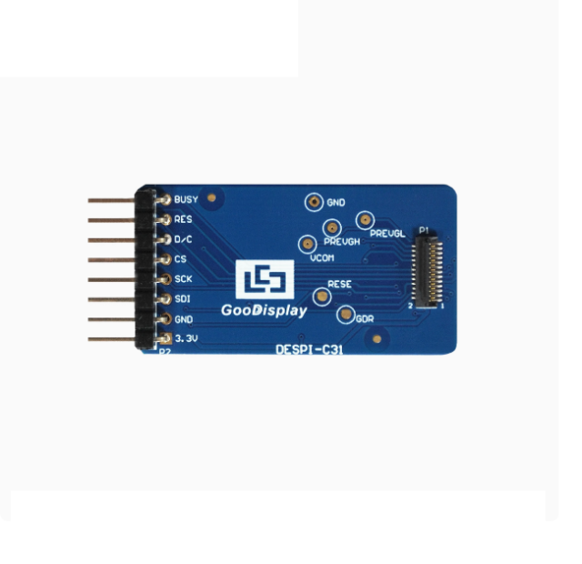 GDEQ031T10 ePaper Display 3.1 inch 320x240 UC8253 SPI E Ink screen E Ink Technology e-paper