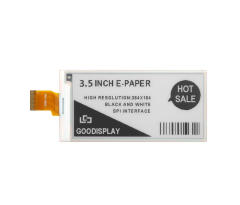 GDEM035T81 3.5 inch E-Paper Display SSD1865 Resolution 384x184 Fast Refresh Eink Screen