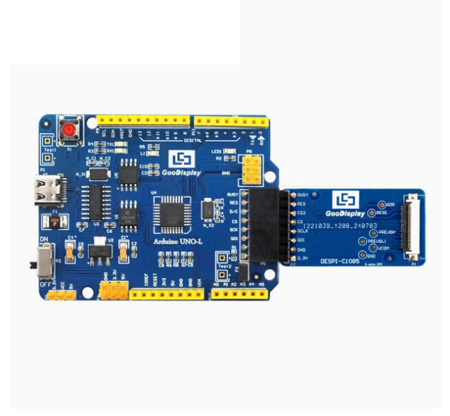 GDEM1085T51 10.85 inch e-paper 1360x480 display E-Ink Handy  Large E Ink Screen black white SPI