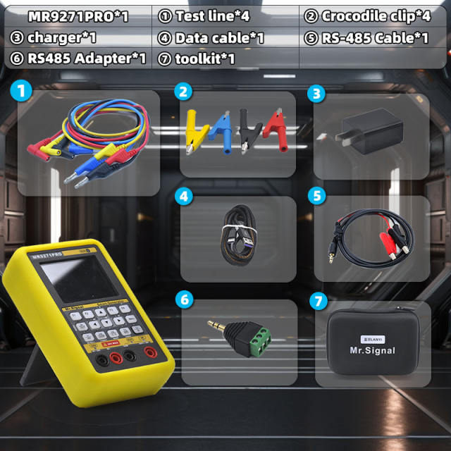MR9271PRO signal generator HART protocol Modbus protocol Precision enhancement signal simulation PT100\PT1000\TC