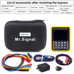 MR9270S+HART Multi-function signal generator 4-20mA/0-24V with HART protocol signal input and output mA/V/mV/Hz/ohm/RTD/various TC signals High quality tools foron-site commissioning