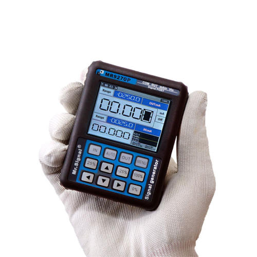 MR9270P 4-20mA signal generator valve debugging locator transmitter 24V power supply portable handheld controller
