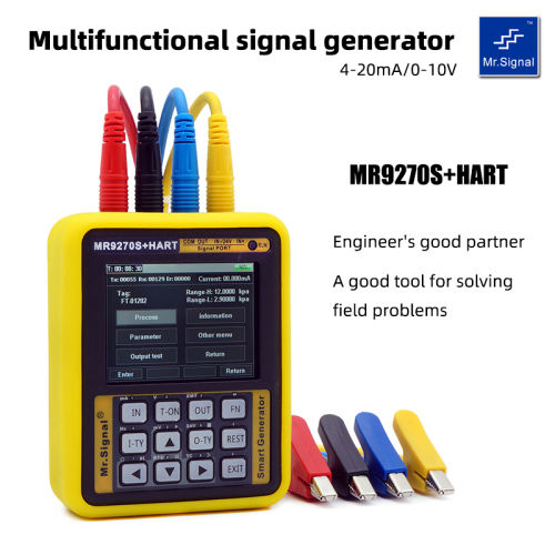 MR9270S+HART Multi-function signal generator 4-20mA/0-24V with HART protocol signal input and output mA/V/mV/Hz/ohm/RTD/various TC signals High quality tools foron-site commissioning