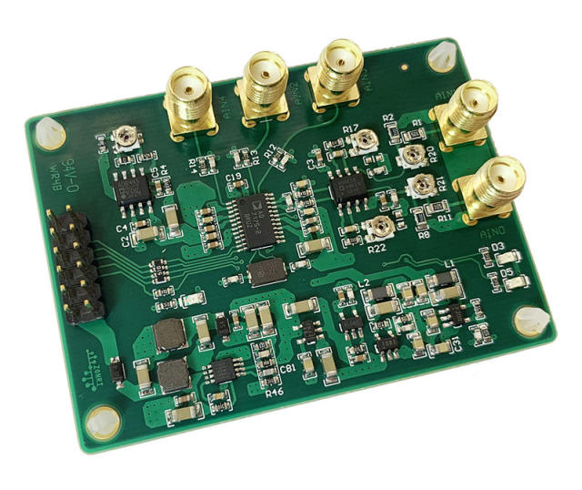 AD7175-2 250Ksps/24Bit ADC module/differential bipolar input