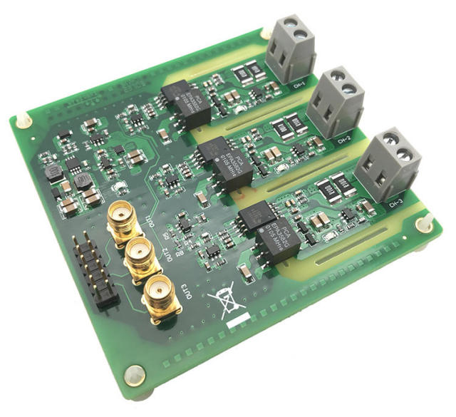 AMC1301 3-channel isolation current acquisition module 200KHz bandwidth three-phase motor analog isolation