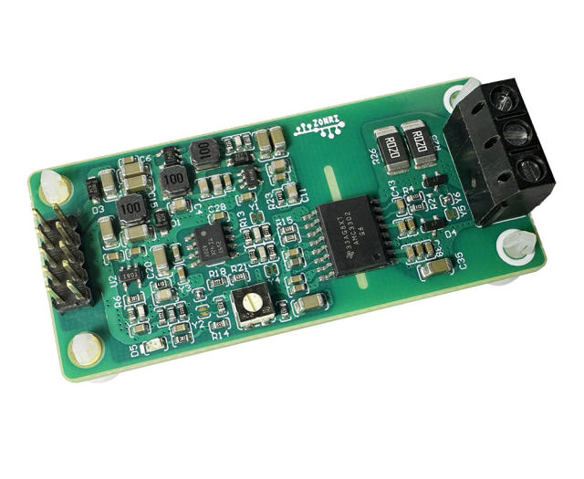 AMC3302 high-performance current isolation module/single and bipolar output/external current sensing resistor