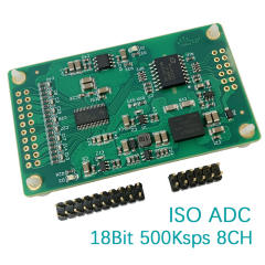ADS8698 ADC module 18 bit 500Ksps 8-channel isolated SAR
