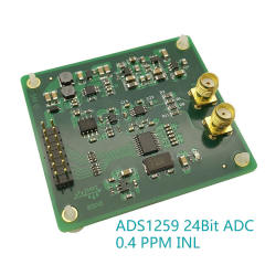 ADS1259 ADC module, high-performance 24 bit ADC, high-precision data acquisition module, wide power supply, wide input differential