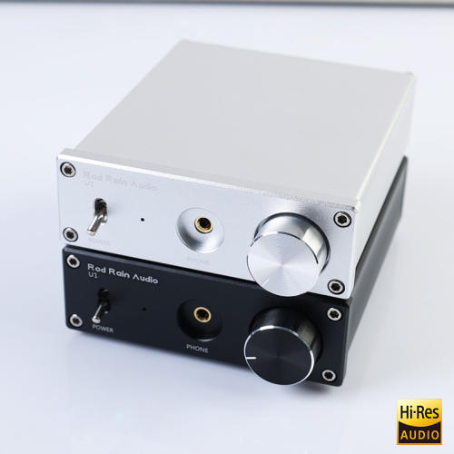 Rodrain U1 desktop USB decoder DAC headphone amplifier ES9038 sound card supports 384K DSD512 decoding with built-in TPA6120 headphone amplifier