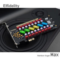 Rainbow Sugar MAX PC Filter PCI/PCI-E Slot Power Purification HiFi PC Audio Install in PCI-E16X PCI-E1X Slot