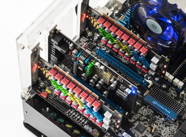 Rainbow Sugar MAX PC Filter PCI/PCI-E Slot Power Purification HiFi PC Audio Install in PCI-E16X PCI-E1X Slot