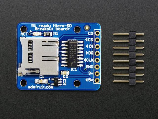 MicroSD Card Breakout Board Adafruit