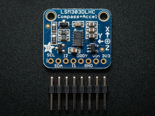 LSM303DLHC Module 6-axis Electronic Compass digital Compass Acceleration Magnetic Field High Accuracy 3.3/5V Compatible