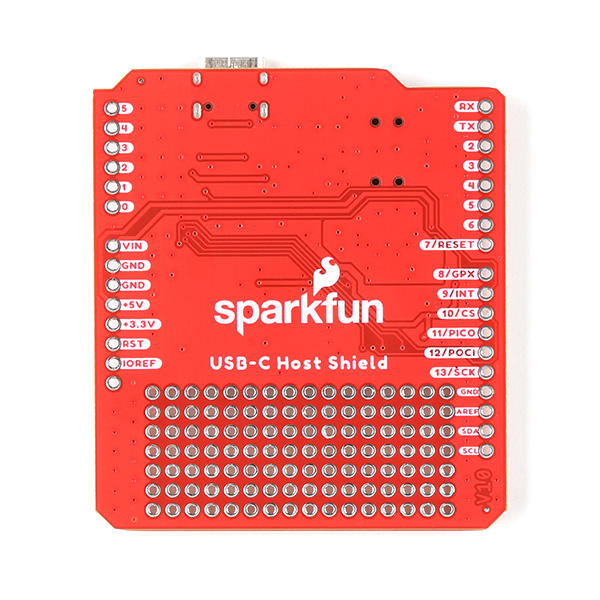 MAX3421 USB Host module SparkFun USB-C Host Shield DEV-21247 usb development board