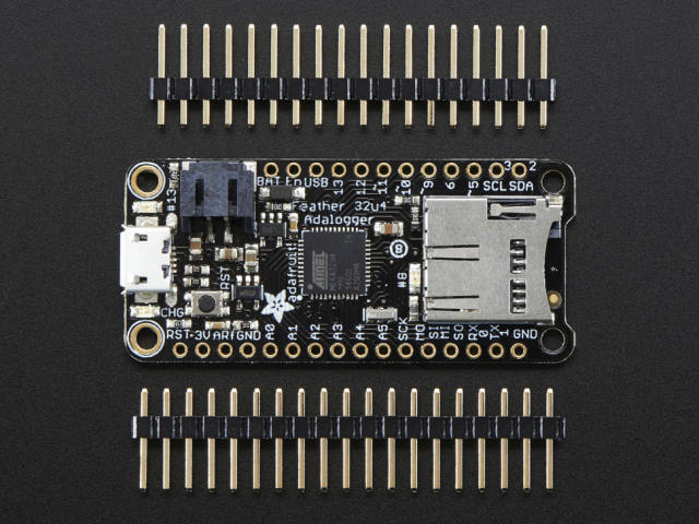 Feather 32u4 Adalogger data recording data recorder supports Arduino compatible with Arduino