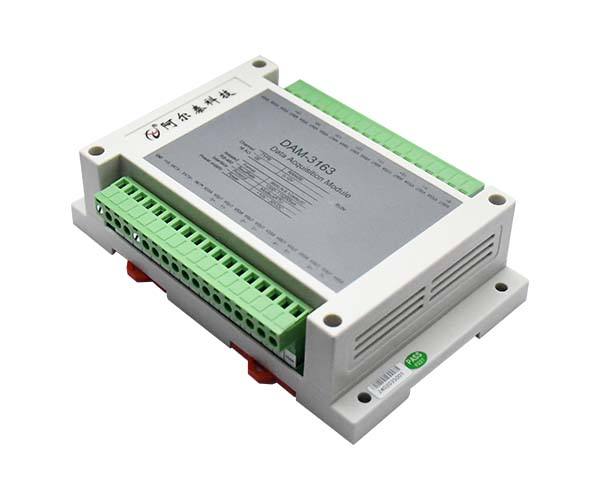 DAM-3163 16-channel 16-bit analog output module Voltage Output module RS485 communication interface and standard ModbusRTU protocol