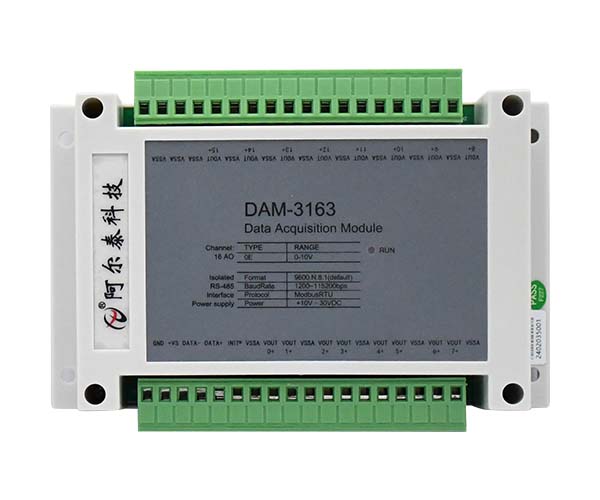 DAM-3163 16-channel 16-bit analog output module Voltage Output module ...