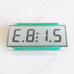 EDS815 4-digit 8-character LCD segment code screen segment LCD screen can be used for fuel dispenser LCD display screen