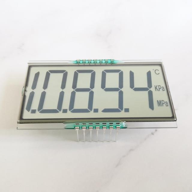 GDH00894 3V 4-digit half segment LCD screen can be driven by HT1621 pressure temperature ultra wide low temperature HTN segment code LCD screen