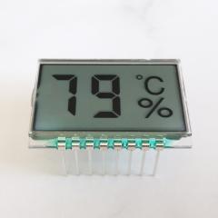 GDC21310 segment LCD screen, 2-digit temperature and humidity LCD segment code screen, TN LCD screen, LCD screen, digital display