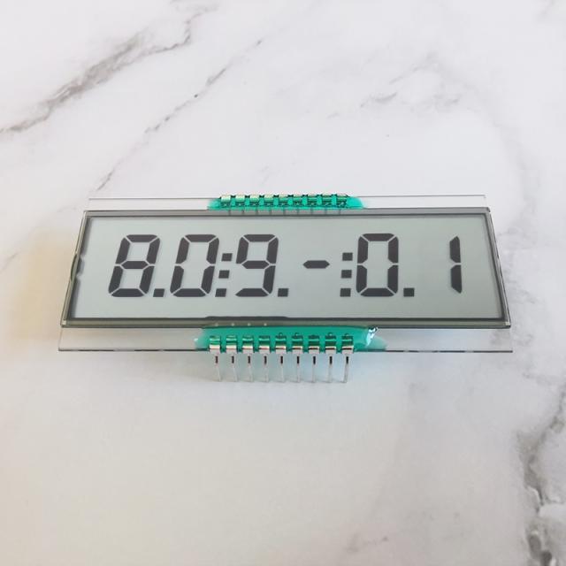 EDS809-1 Reflection Mode 4-channel Dynamic Drive 6-digit Segment Code Screen LCD Segment LCD Screen Available HT1621