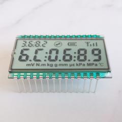 GDC0689 ultra wide low-temperature pen segment LCD screen, 6-digit LCD digital tube display screen, broken code LCD screen