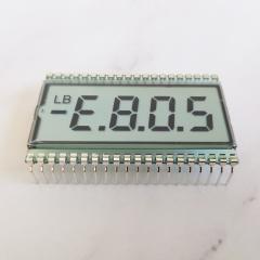 EDS805 ultra wide temperature range LCD screen 4-digit segment LCD display screen digital LCD screen