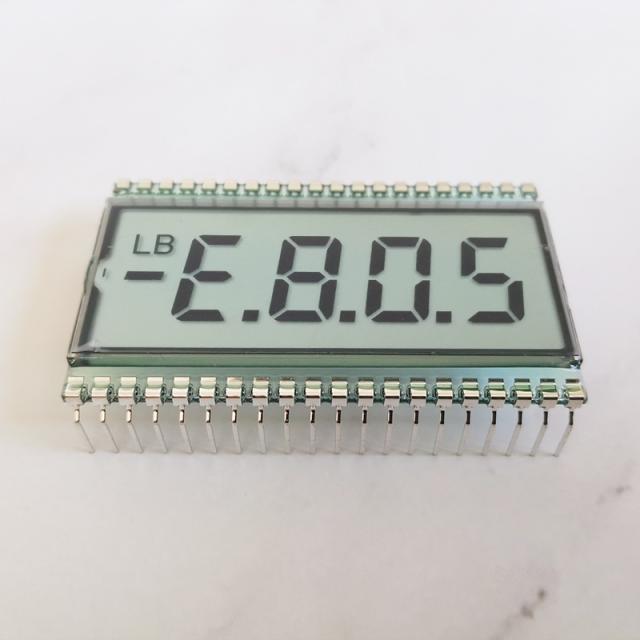 EDS805 ultra wide temperature range LCD screen 4-digit segment LCD display screen digital LCD screen